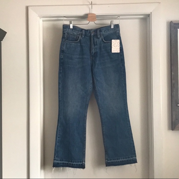 NWT Free People Crop Flares - Picture 5 of 6